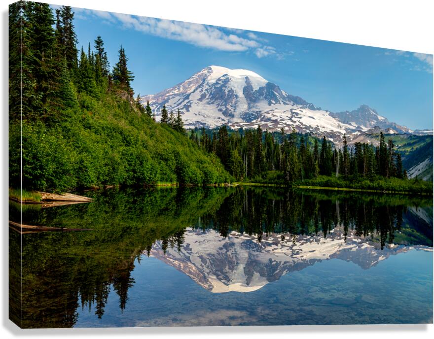 3630 Bench Lake Canvas Print