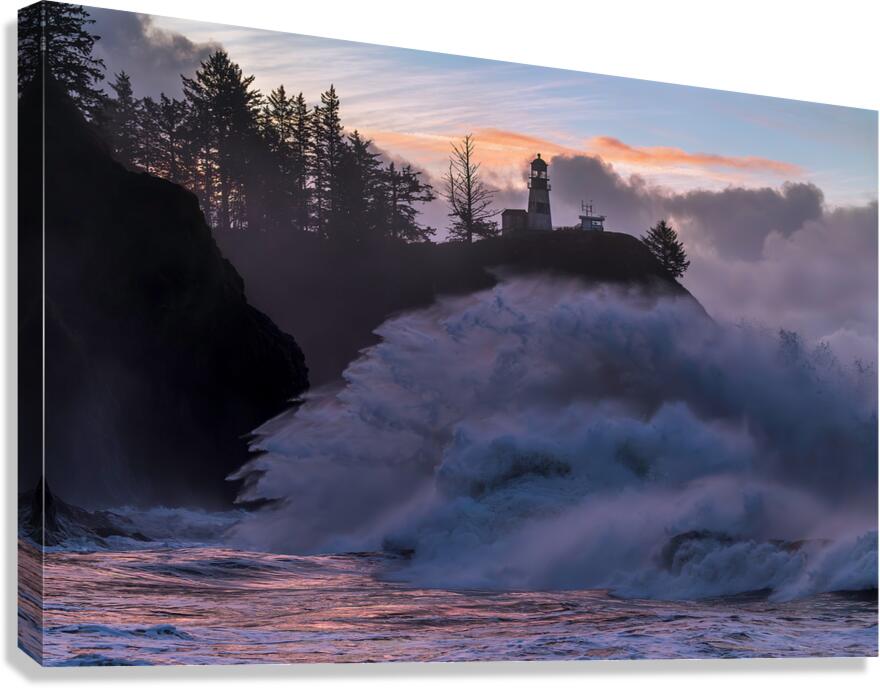 3178 Cape Disappointment Lighthouse Canvas Print