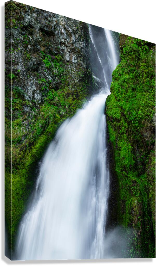 2557 Wahclella Falls Canvas Print