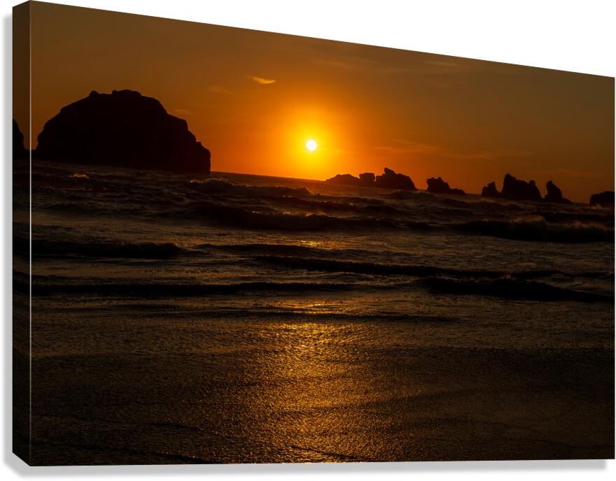 3782 Bandon Beach Canvas Print