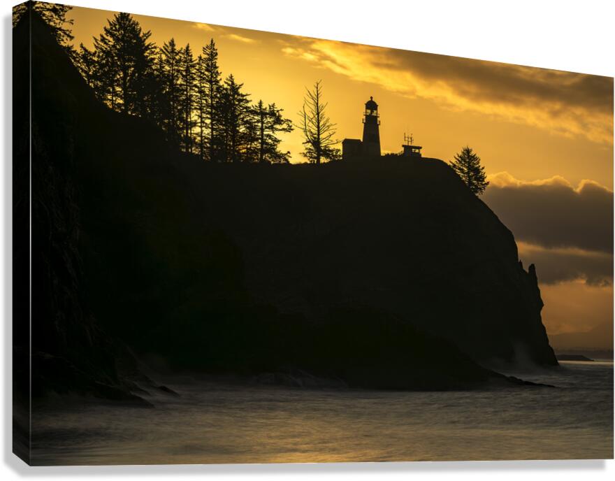 0107 Cape Disappointment Lighthouse Canvas Print