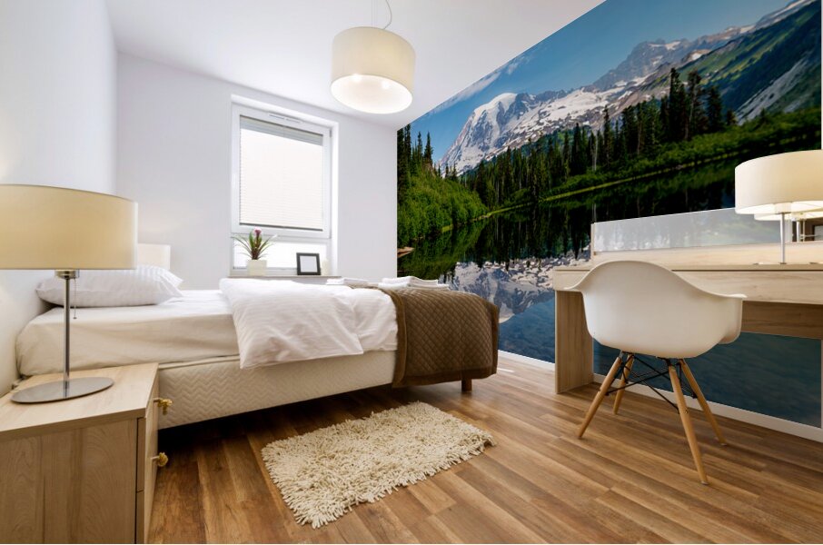 3630 Bench Lake Mural print