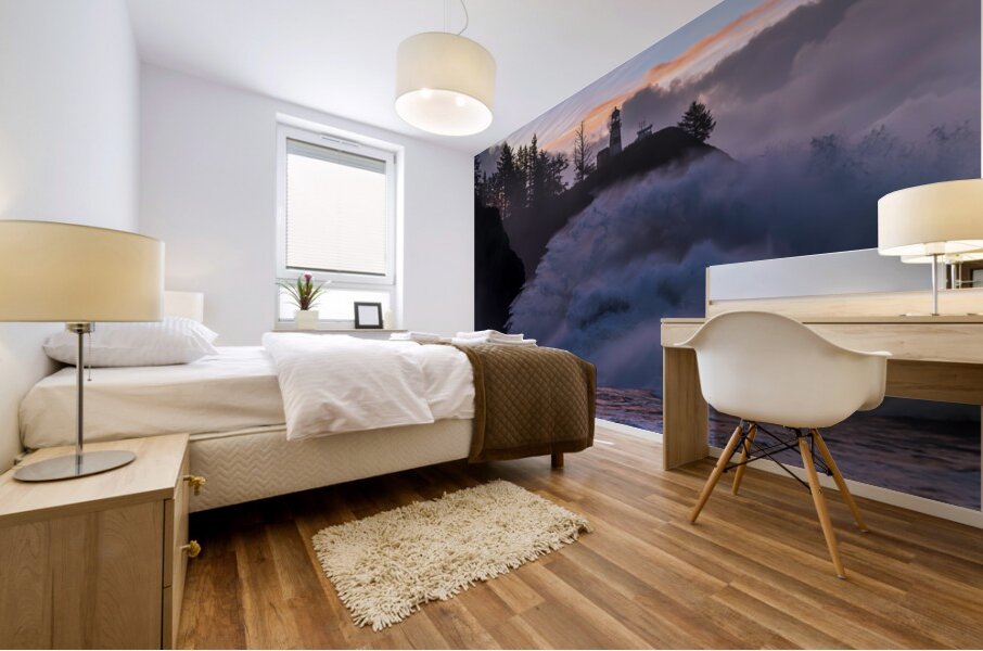 3178 Cape Disappointment Lighthouse Mural print