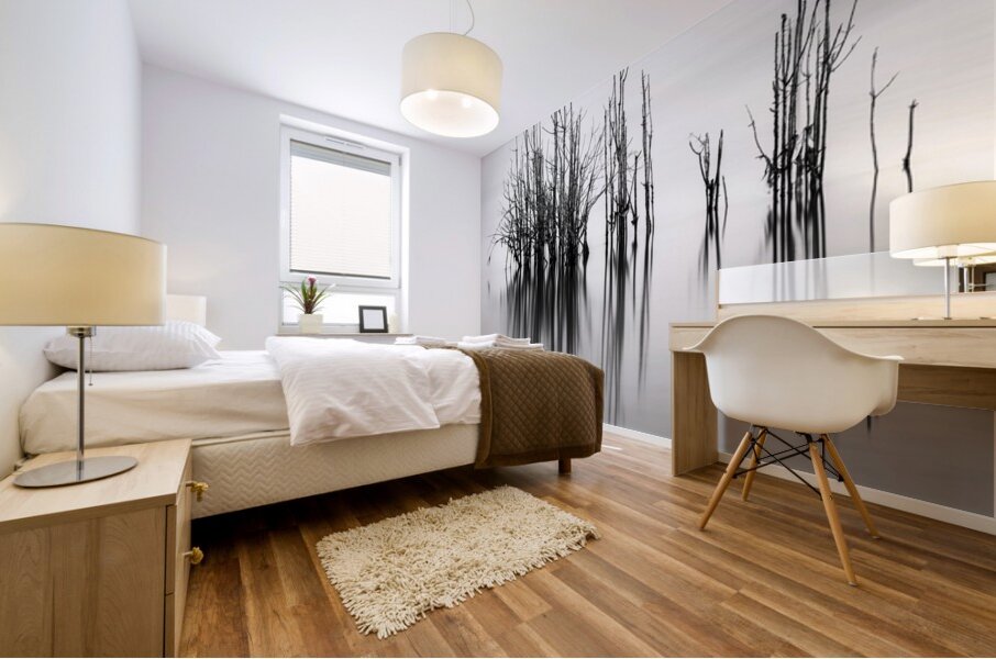 7240 Shadows Mural print