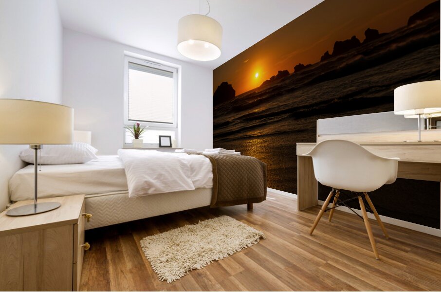 3782 Bandon Beach Mural print