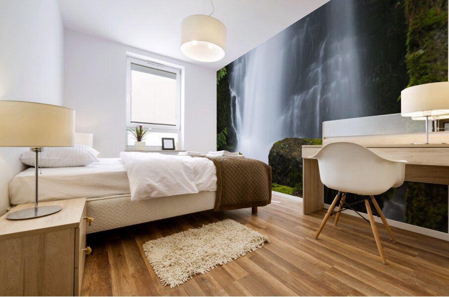 0374 Merriman Falls Mural print