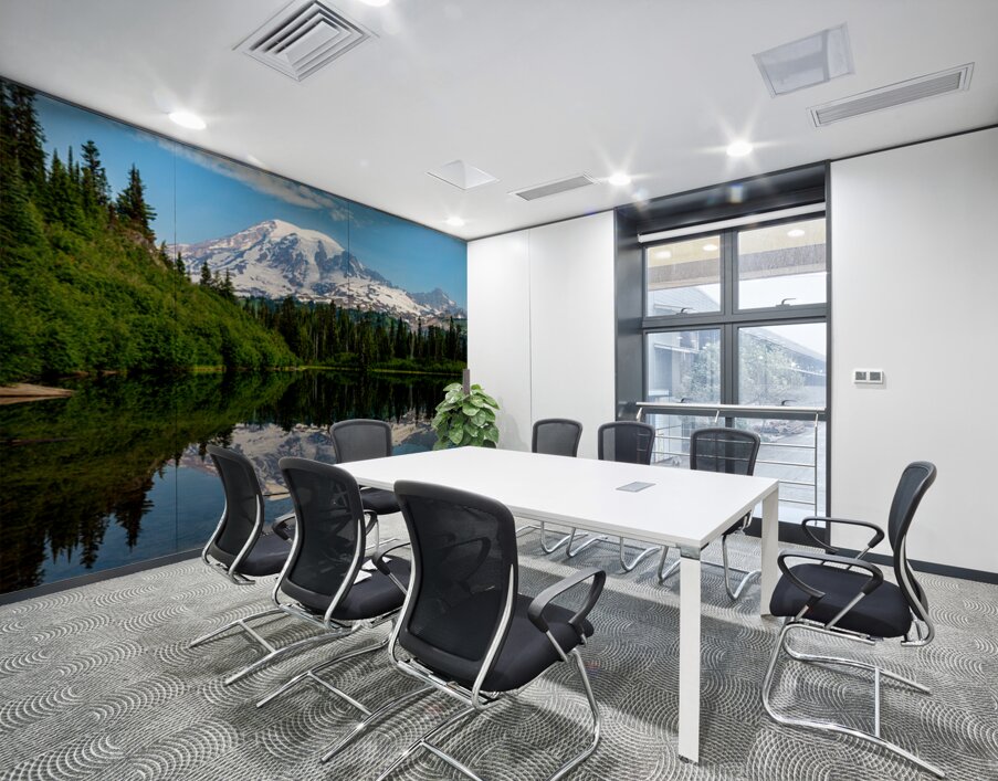 3630 Bench Lake Wall Printing