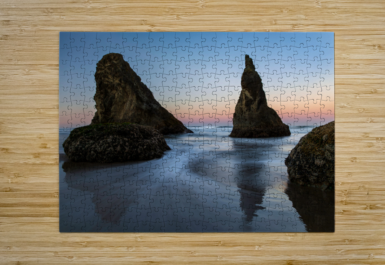 3826 Bandon Beach Searching Lens Photography Puzzle printing
