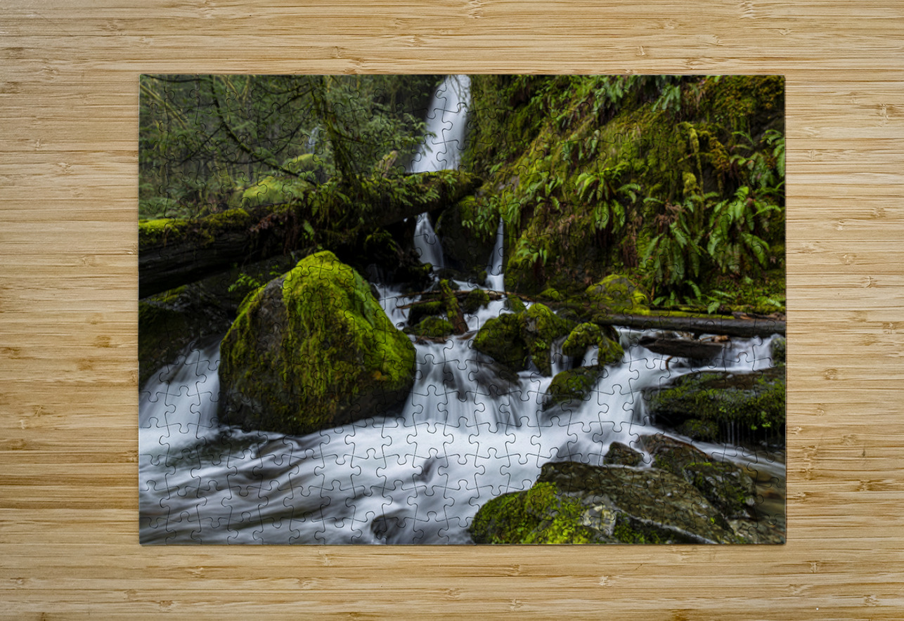 0361 Merriman Falls Searching Lens Photography Puzzle printing